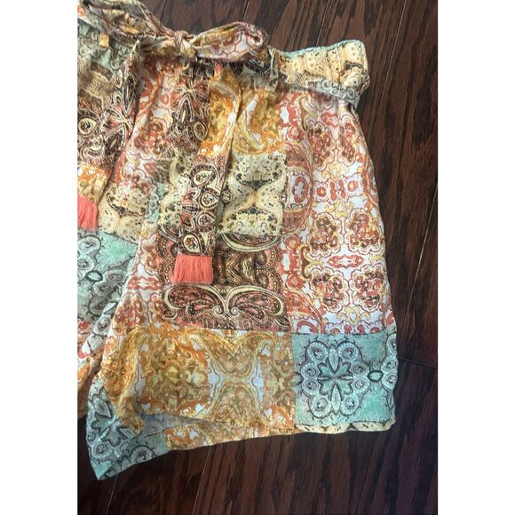 JOHNNY WAS ASTORIA EASY SHORTS SIZE MEDIUM - Picture 3 of 8